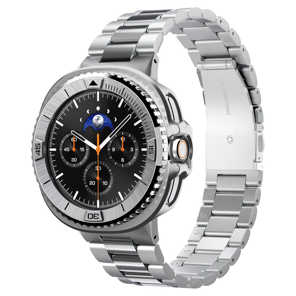 Okvir zaštite Spigen Tune Pro Pilot za Samsung Galaxy Watch8 Classic, Srebrni ACS10017
