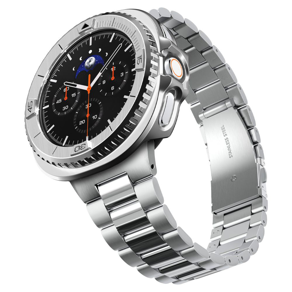 Okvir zaštite Spigen Tune Pro Pilot za Samsung Galaxy Watch8 Classic, Srebrni ACS10017