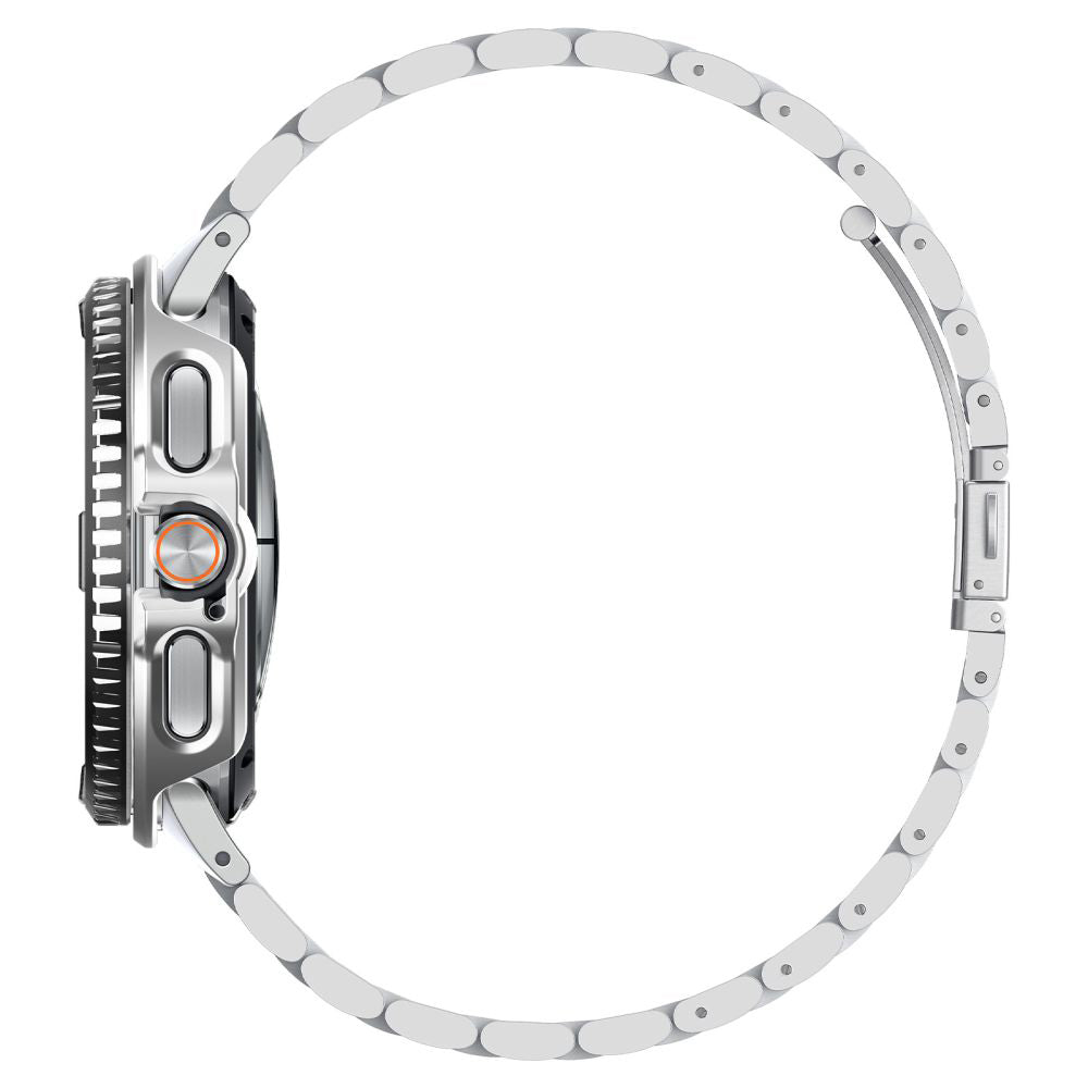 Okvir zaštite Spigen Tune Pro Pilot za Samsung Galaxy Watch8 Classic, Srebrni ACS10017