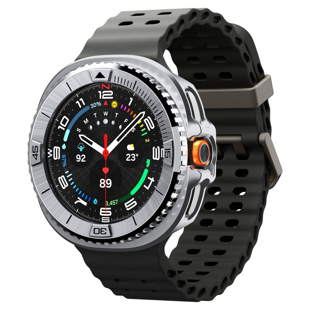 Okvir zaštite Spigen Tune Pro Pilot za Samsung Galaxy Watch8 Classic, Srebrni ACS10017