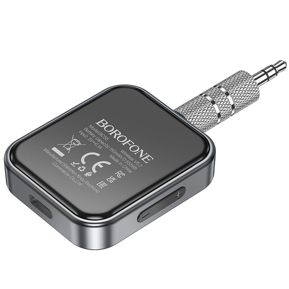 Bluetooth prijemnik Borofone BC55 Suave, Crni