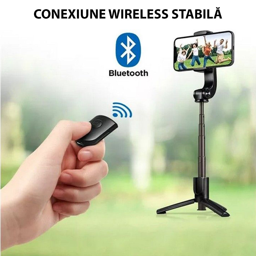 Gimbal Stabilizator Spigen S610W Gimbal, Univerzalan, Crni