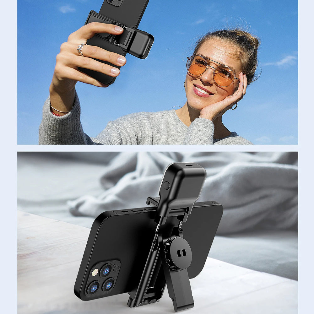Selfie Stick Bluetooth Techsuit C01s, Univerzalan, Crni