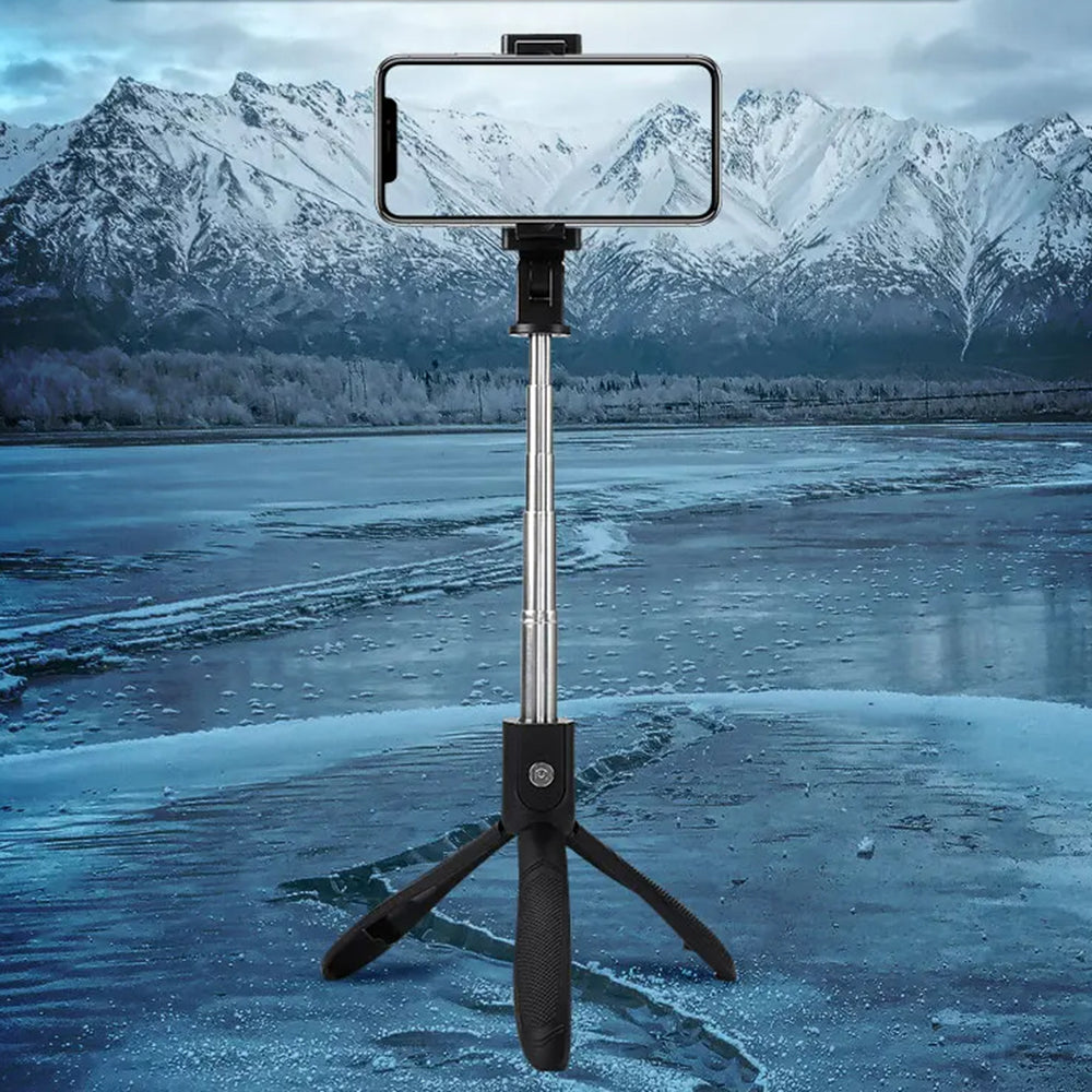 Selfie Stick Bluetooth Techsuit K06, Univerzalan, Crni