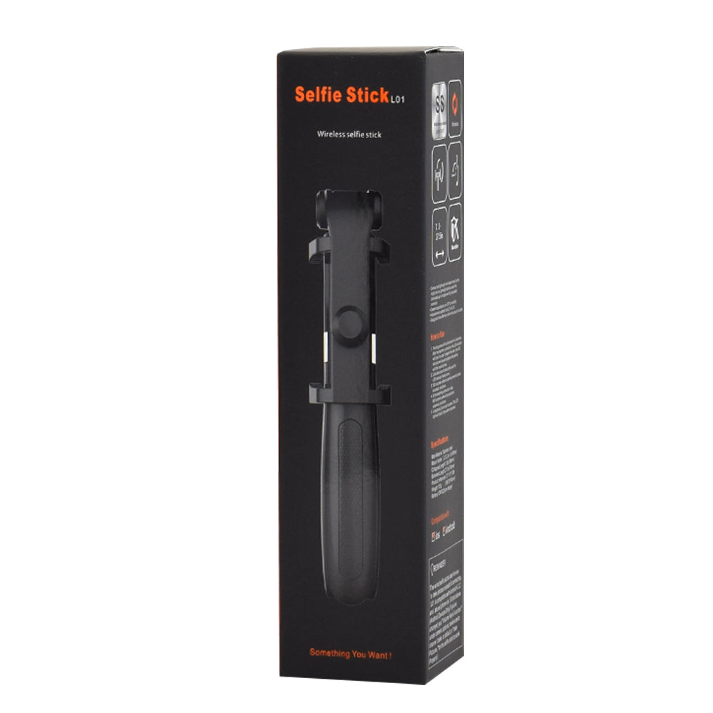 Selfie Stick Bluetooth Techsuit L01s, Univerzalan, Crni