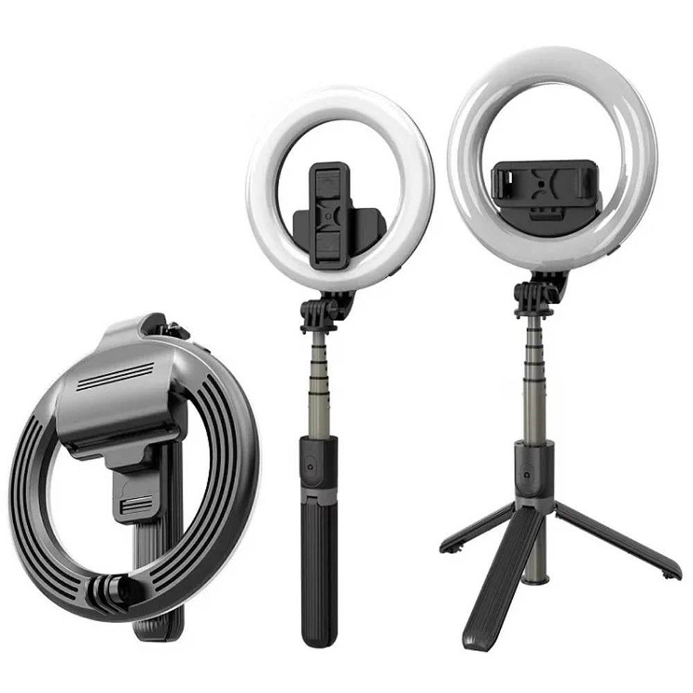 Selfie Stick Bluetooth Techsuit L07, Univerzalan, Crni