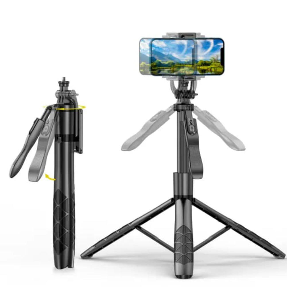 Selfie Stick Bluetooth Techsuit L16, Univerzalan, Crni