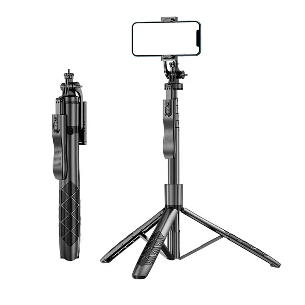 Selfie Stick Bluetooth Techsuit L16, Univerzalan, Crni