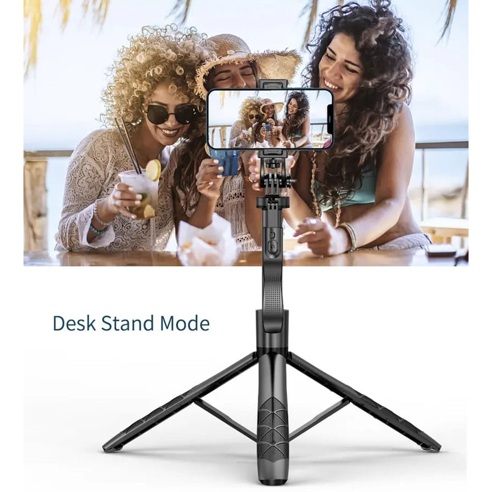 Selfie Stick Bluetooth Techsuit L16, Univerzalan, Crni