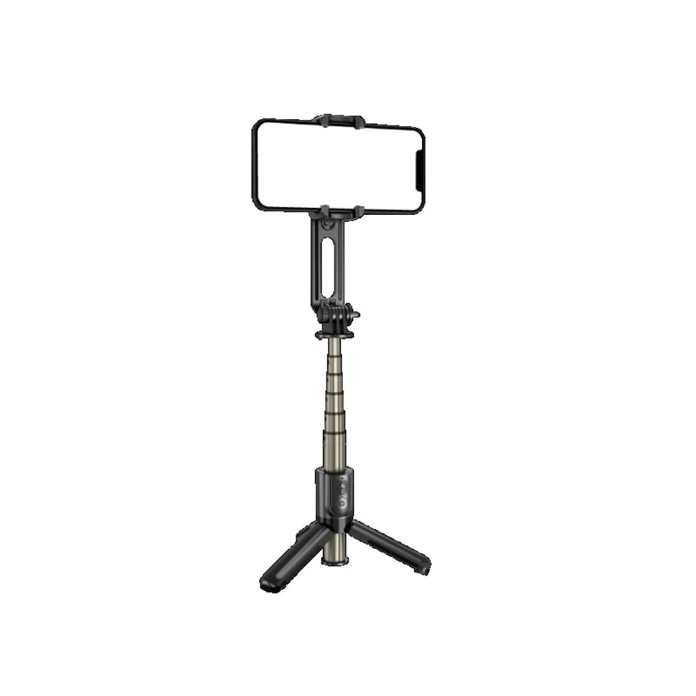 Selfie Stick Bluetooth Techsuit L18Mini, Univerzalan, Crni