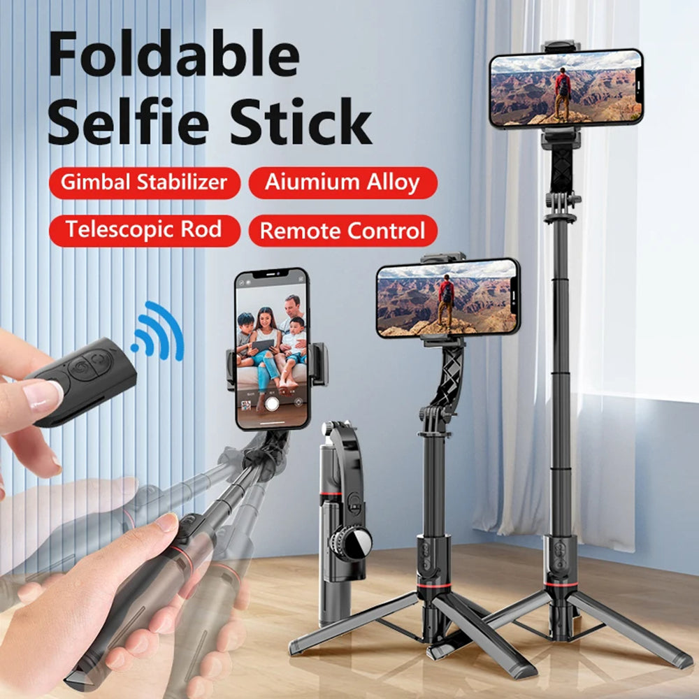 Selfie Stick Bluetooth Techsuit L19, Univerzalan, Crni