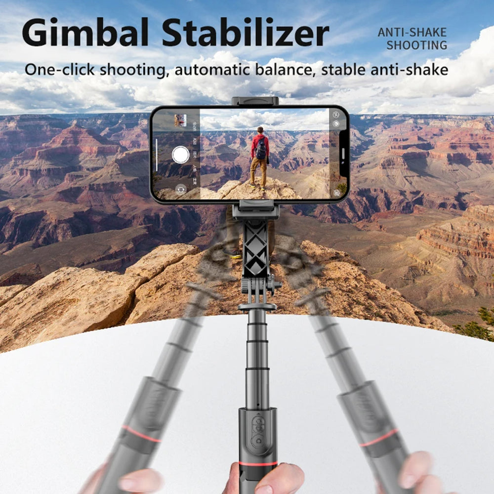 Selfie Stick Bluetooth Techsuit L19, Univerzalan, Crni
