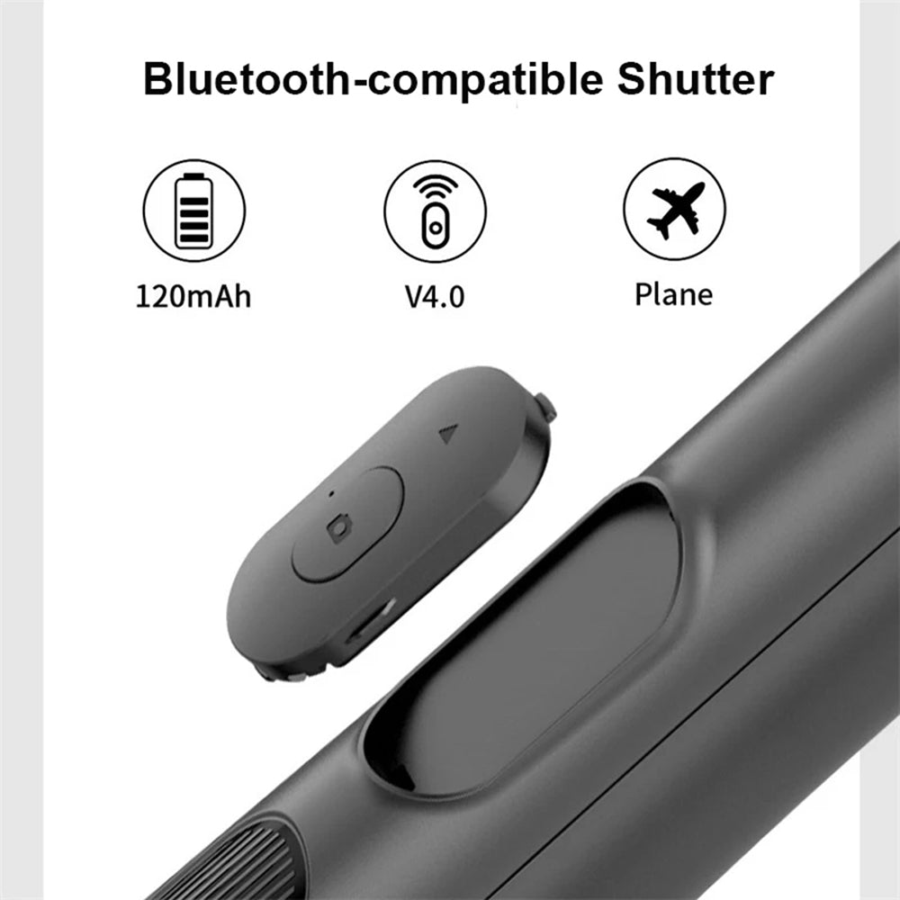 Selfie Stick Bluetooth Techsuit Q05, Univerzalan, Crni