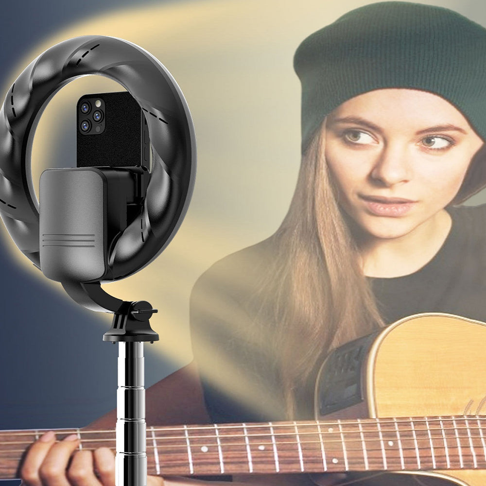 Selfie Stick Bluetooth Techsuit Q05s, Univerzalan, Crni