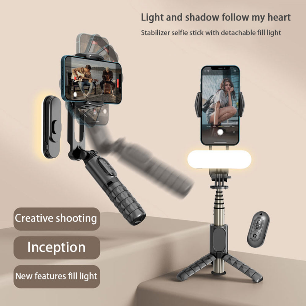 Selfie Stick Bluetooth Techsuit Q09, Univerzalan, Crni