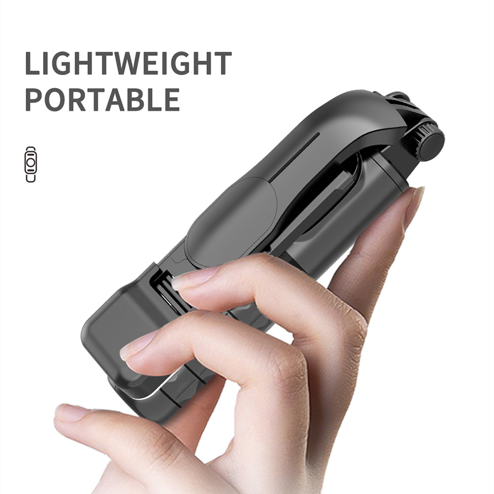 Selfie Stick Bluetooth Techsuit Q11, Univerzalan, Crni