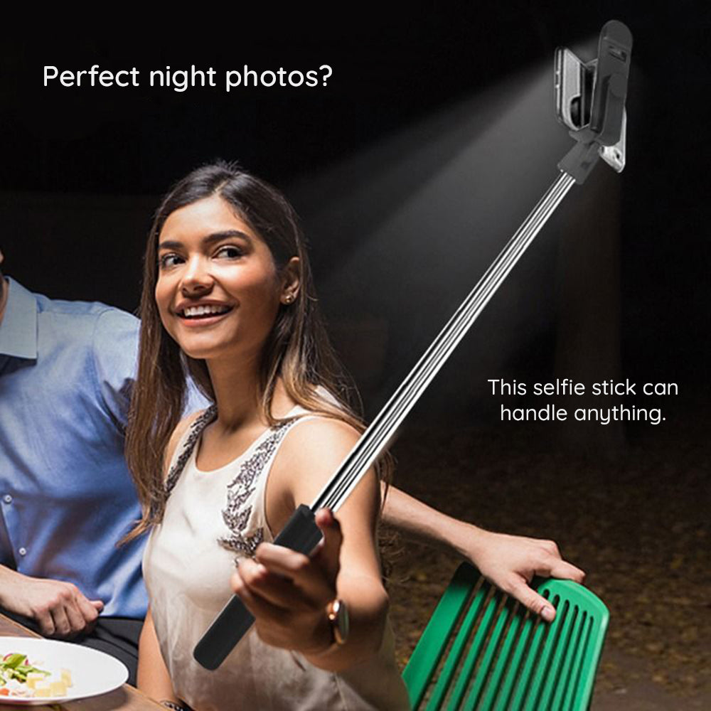 Selfie Stick Bluetooth Techsuit S05-S, Univerzalan, Crni