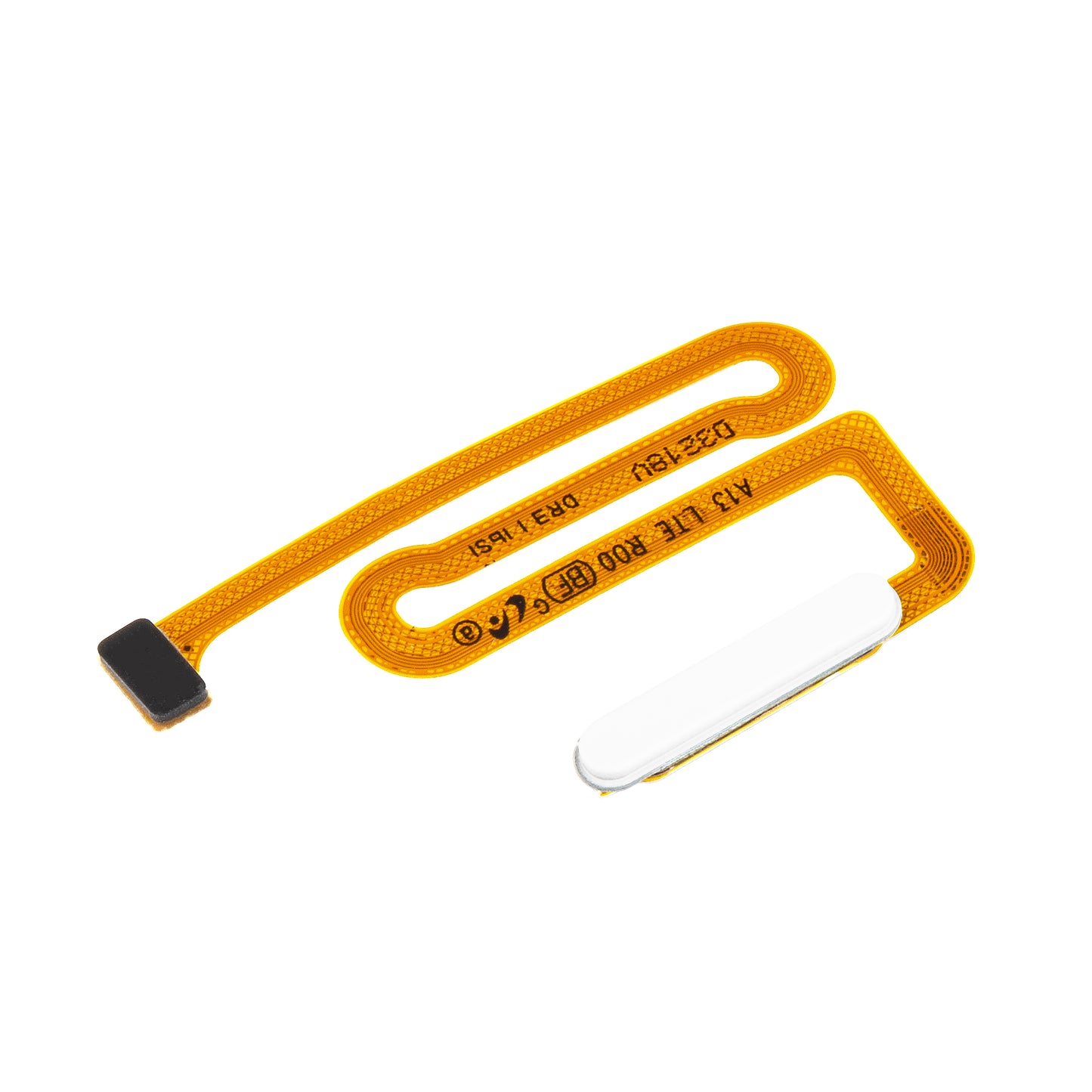 Senzor otiska prsta Samsung Galaxy A13 A135, s trakom, Bijela, Service Pack GH96-15035D