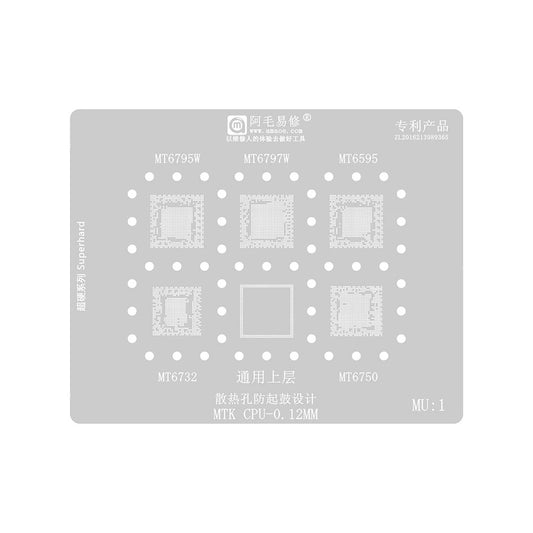 BGA Amaoe sito za CPU MTK MU1-5