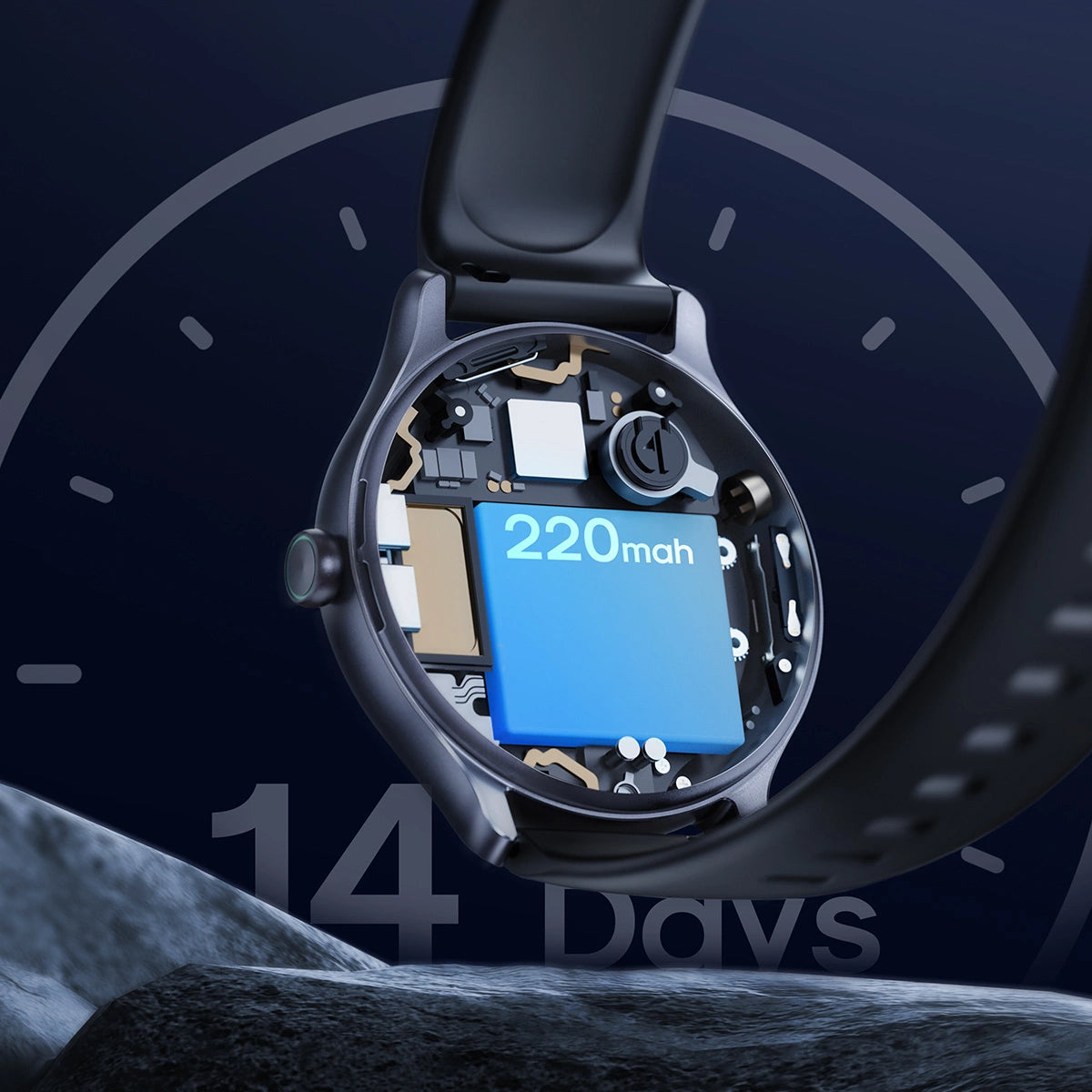 Smartwatch Joyroom JR-FC1 Call, Sivi
