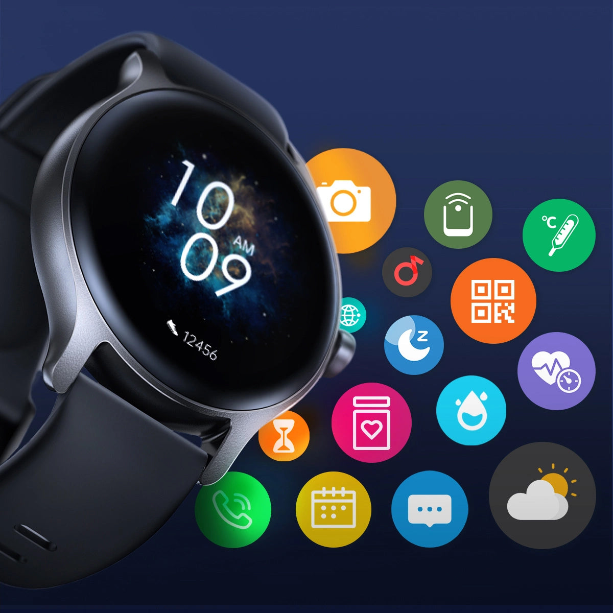 Smartwatch Joyroom JR-FC1 Call, Sivi