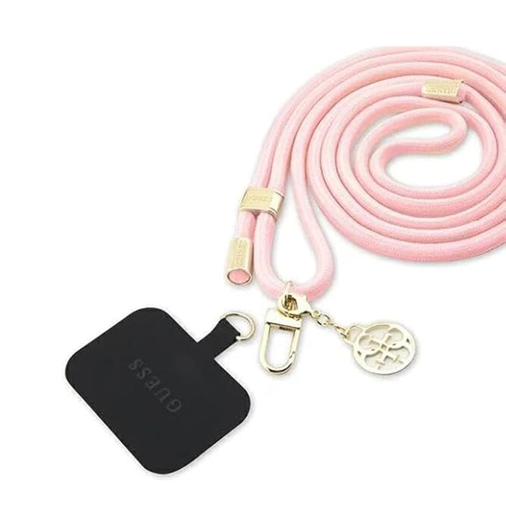Telefonski remen Guess CBDY 4G Charm, Roza