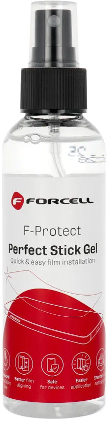 Gel rješenje Forcell Perfect Stick, za nanošenje zaštitne folije od plastike / silikona, 150ml