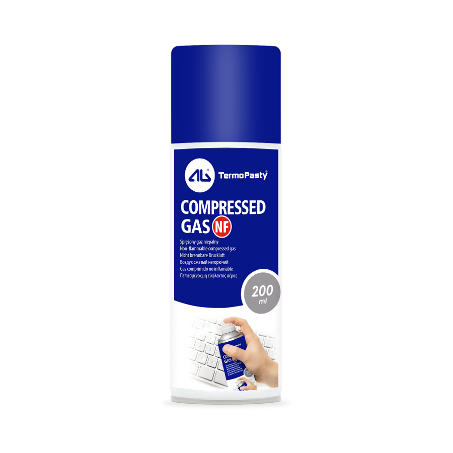 Sprej Komprimirani Zrak AG Termopasty NF (Nezapaljiv), 200ml ART.AGT-255