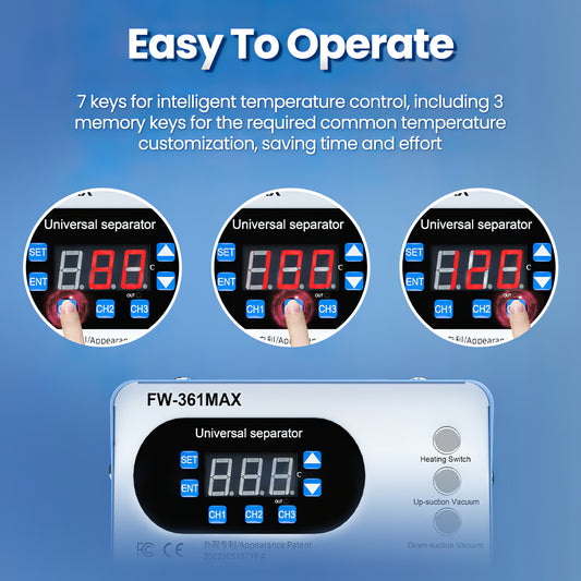 Stanica za odvajanje touchscreen displaya Forward FW-361 Max