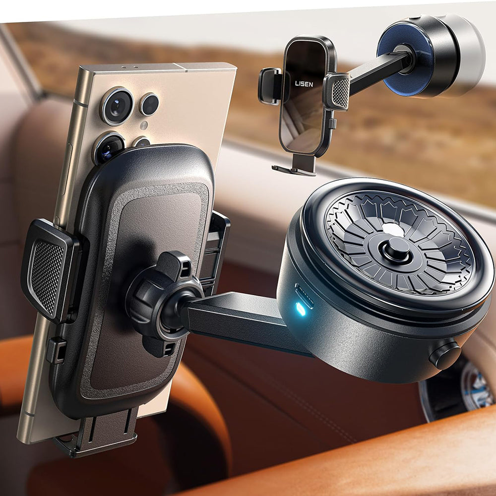 Suport Auto Lisen A680, Univerzalan, Crni YL0225010007