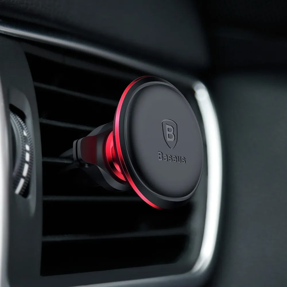Auto nosač Baseus Magnetic za ventilaciju, univerzalan, crveni SUGX020009