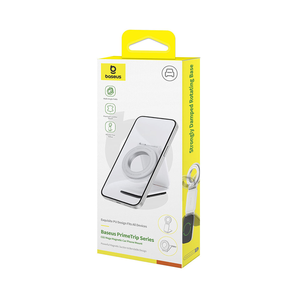Auto magnetni nosač Baseus PrimeTrip C02, Univerzalan, Bijeli C40169002213-00