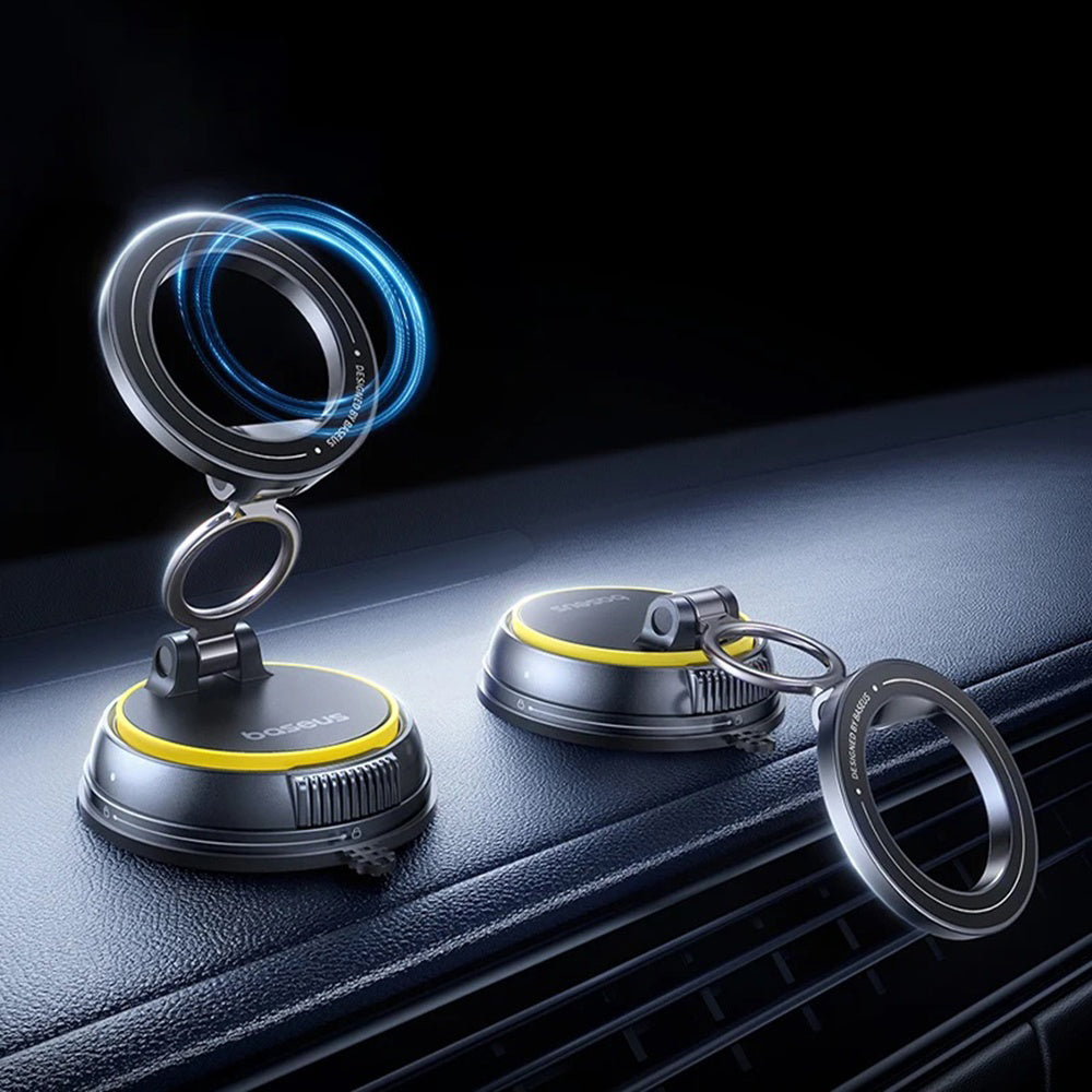 Magnetni auto držač Baseus PrimeTrip VC2 Flex, univerzalni, crni