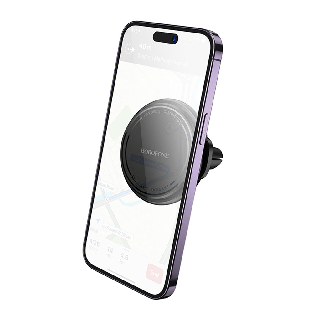 Magnetski auto nosač Borofone BH135 Parker, Univerzalan, Crni