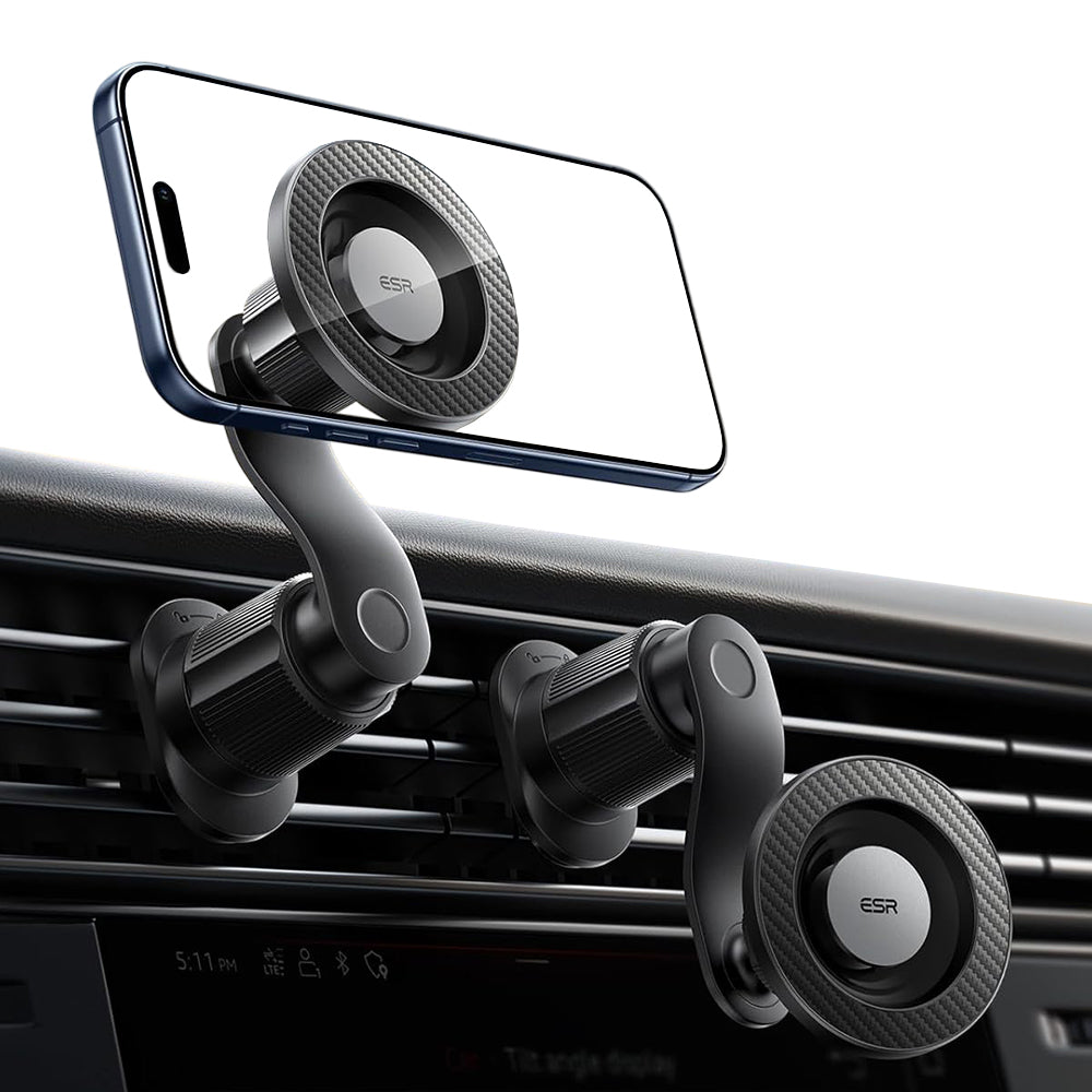 Magnetni auto nosač ESR OmniLock Vent, Univerzalan, Crni
