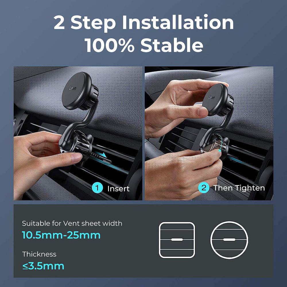 Magnetni auto nosač Lisen, Univerzalni, Crni YL0222060002