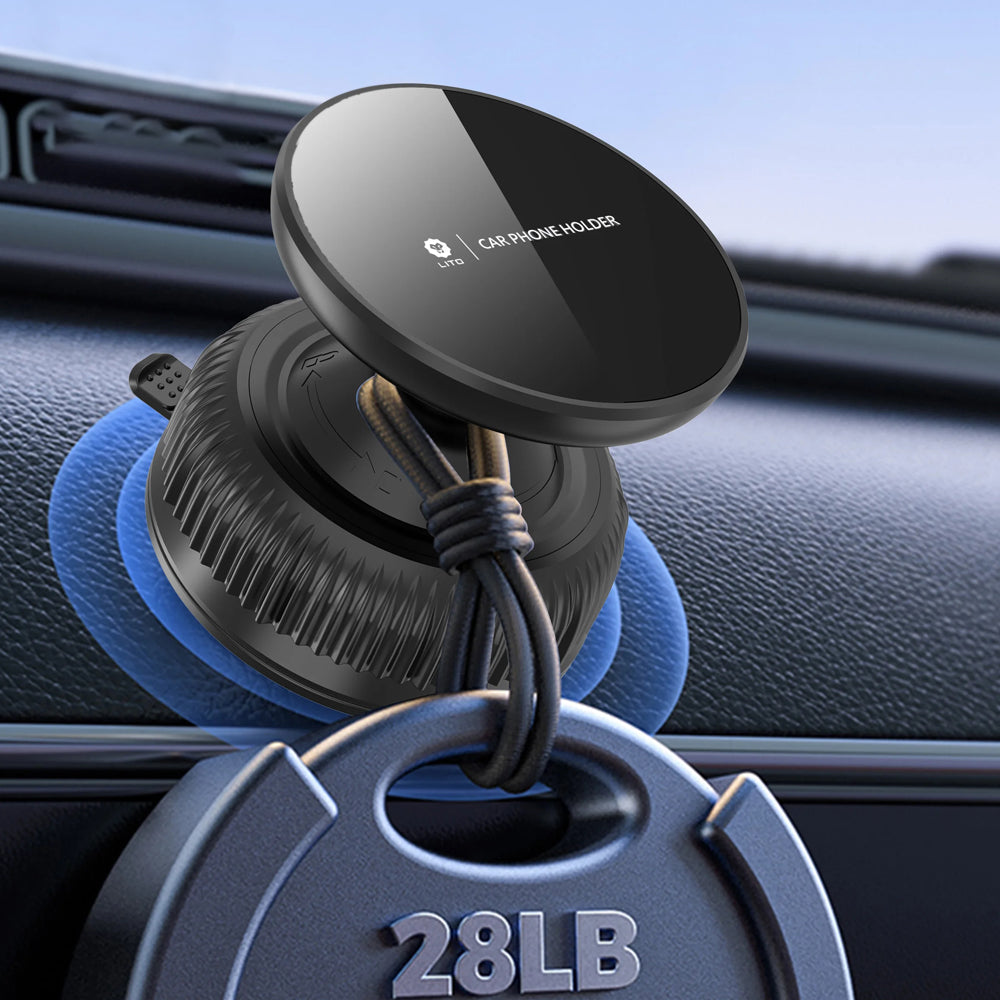 Auto magnetni nosač Lito LT-W12, Univerzalan, Crni