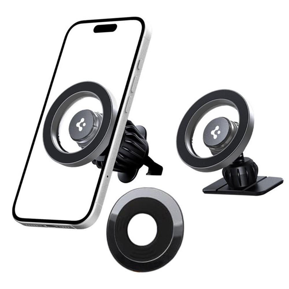 Magnetski auto nosač Spigen MFT13, Univerzalan, Srebrni ACP08314