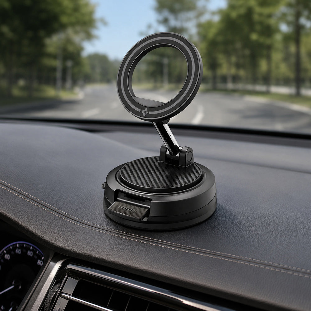 Univerzalni magnetski auto držač Spigen STK100, crni ACP11667
