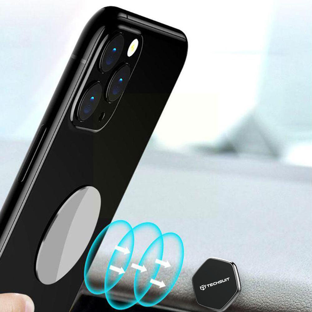 Auto nosač Techsuit HOLD210-C, Univerzalan, Crni
