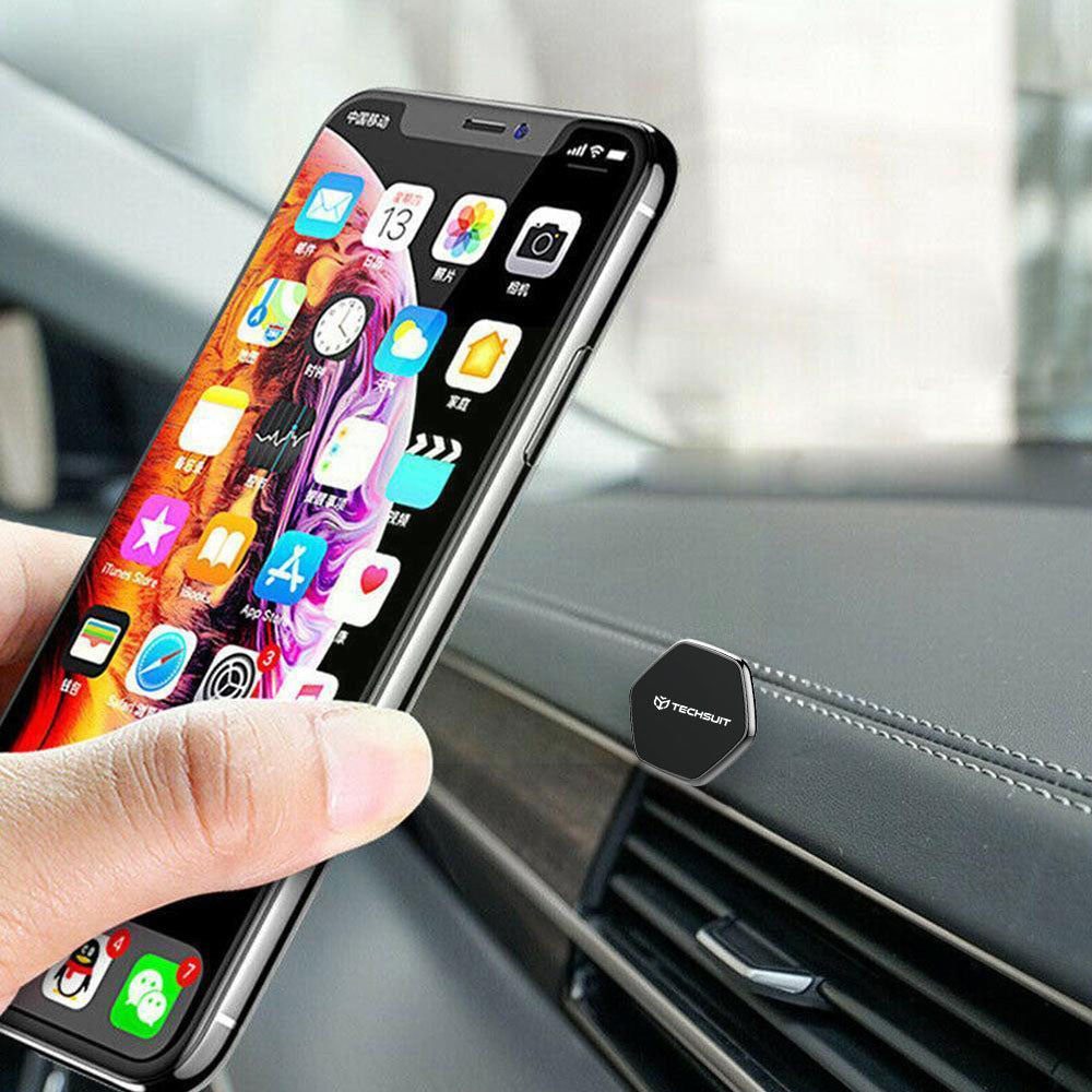 Auto nosač Techsuit HOLD210-C, Univerzalan, Crni