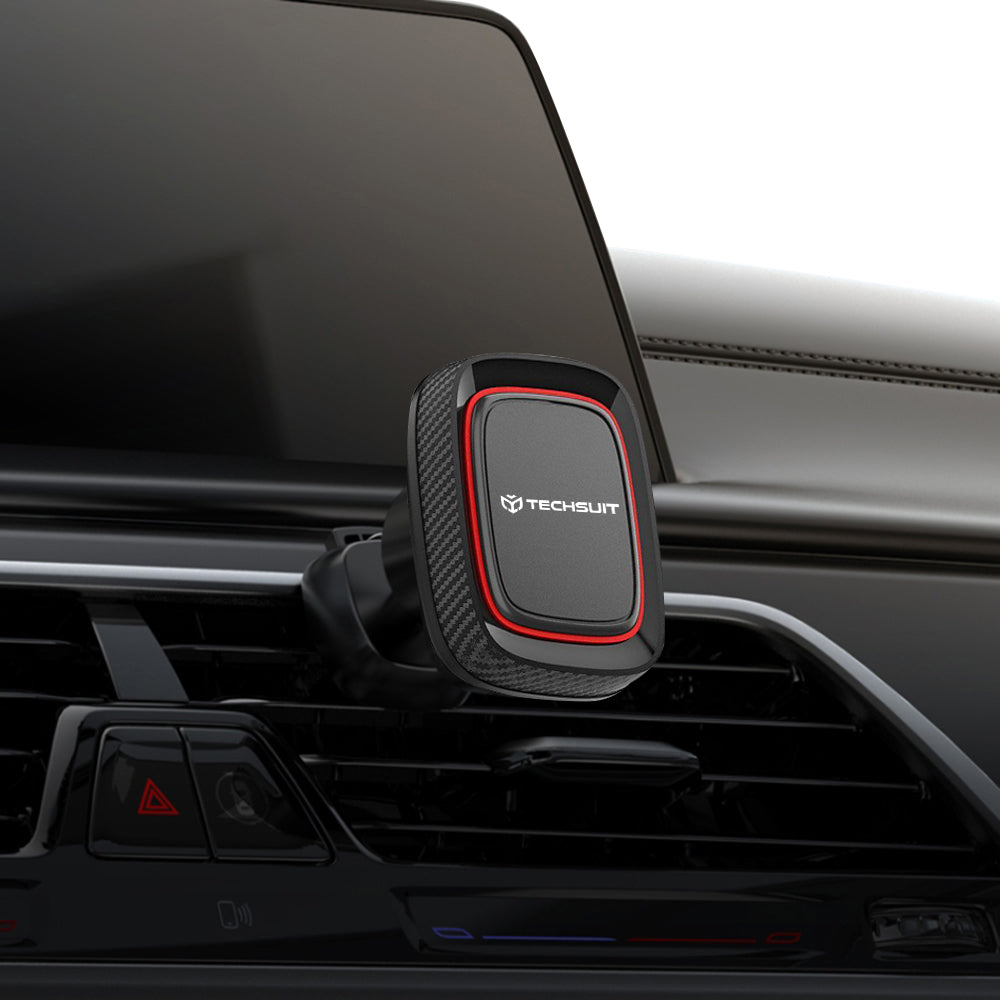 Auto nosač Magnetic Techsuit S5, Univerzalan, Crno Crveni