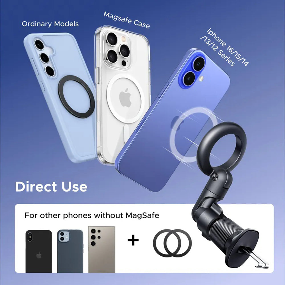 Magnetski auto nosač UGREEN LP923 (65185), Univerzalan, Crni