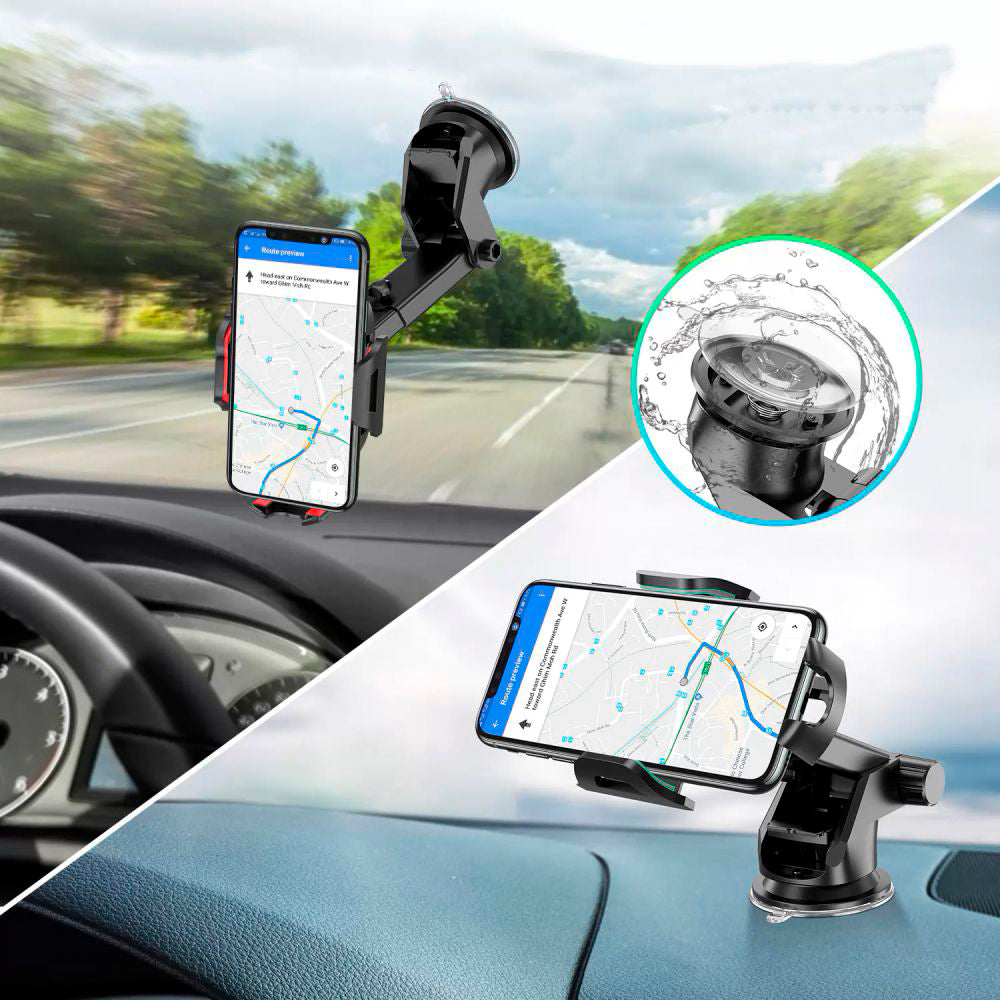 Auto nosač Techsuit S113, Univerzalan, Crni