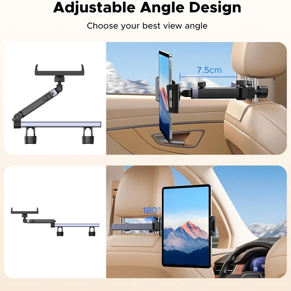 Auto nosač za naslon za glavu UGREEN LP904 (55443) za telefon / tablet, 4.7inch - 9.8inch, crni
