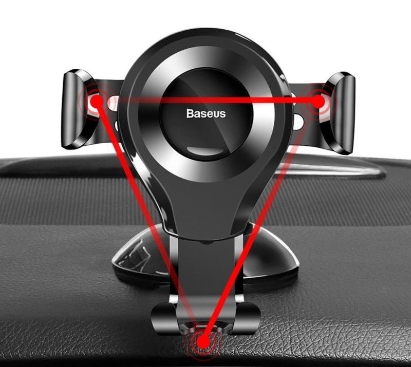 Auto nosač Baseus Osculum Gravity, Univerzalan, SUYL-XP01 Crni