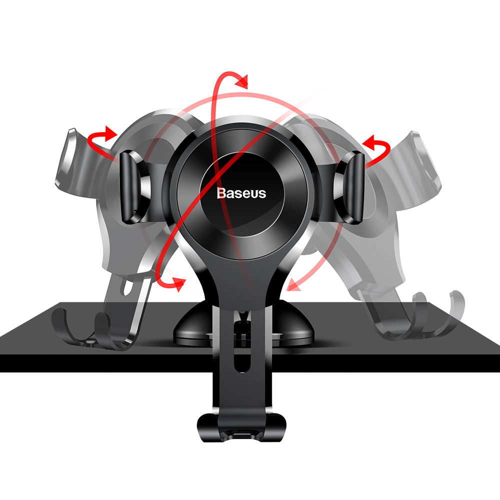 Auto nosač Baseus Osculum Gravity, Univerzalan, SUYL-XP01 Crni