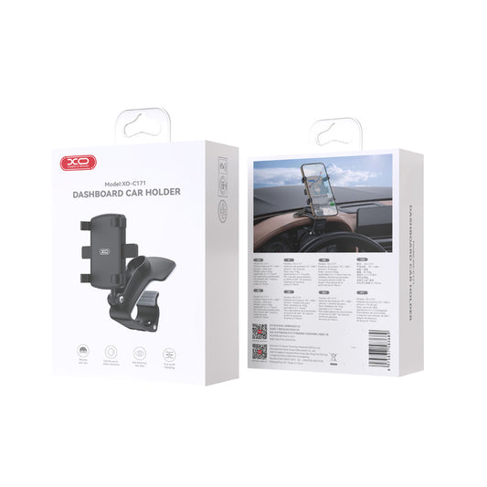Auto nosač XO Design C171, 4.7inch - 7.6inch, Crni