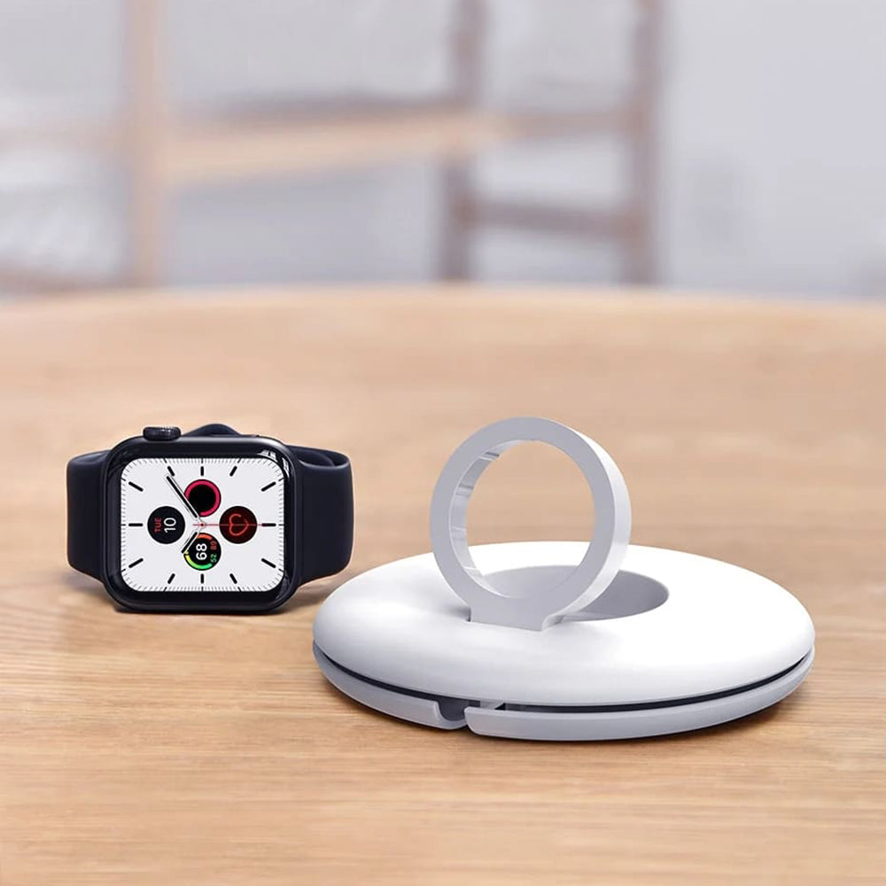 Baseus BS-W511R stalak za bežični punjač Apple Watch Series, bijeli ACSLH-02