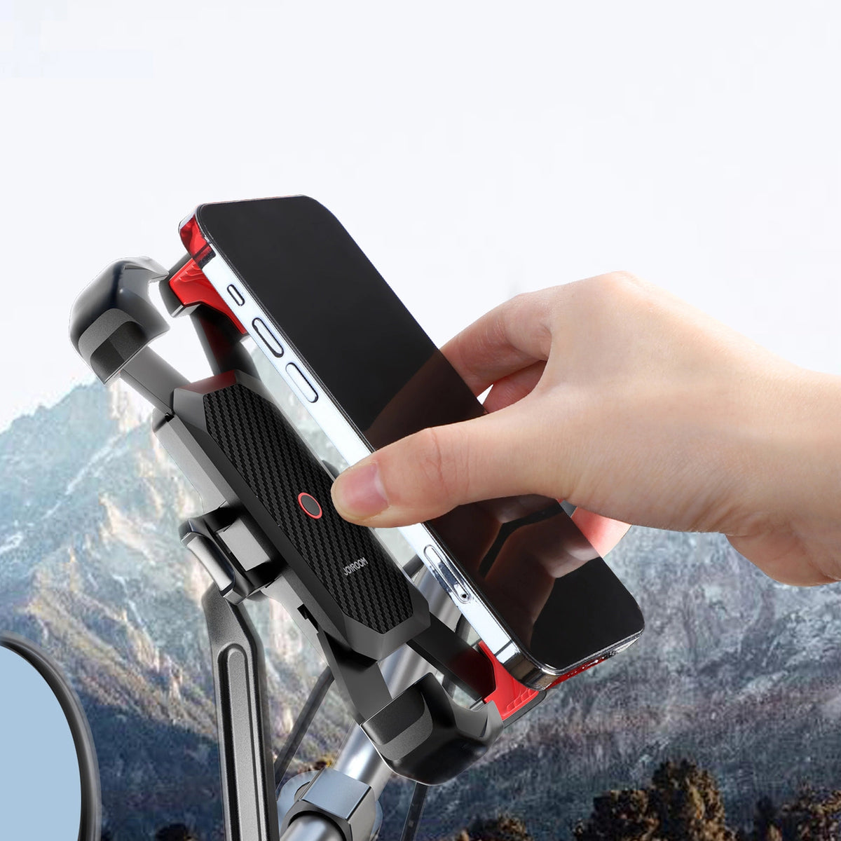 Nosilac za bicikl/motocikl Joyroom JR-ZS288-m, 4.7inch - 7inch, Crni